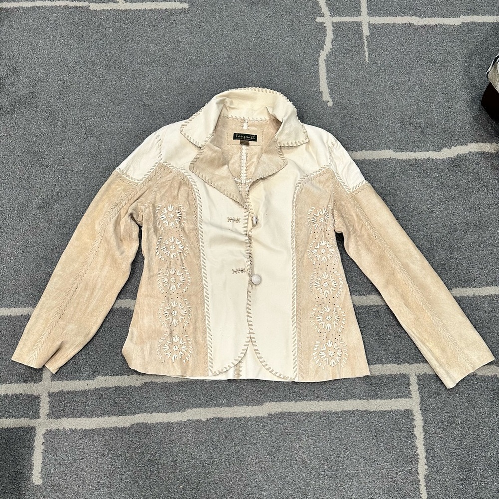 leather/suede women’s jacket